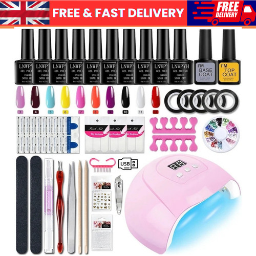 Professional nail gel - gel, kit