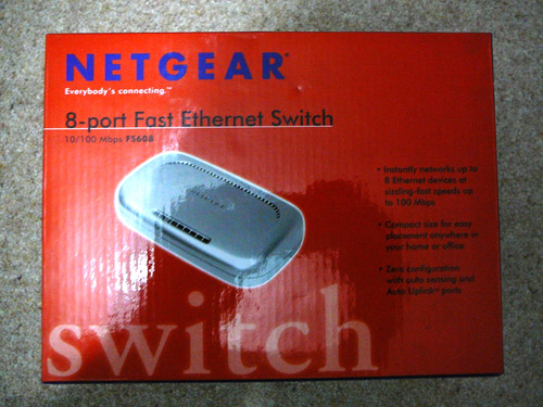 Netgear port fast ethernet - netgear, 8-port