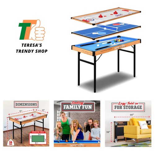 Multi game table - in,