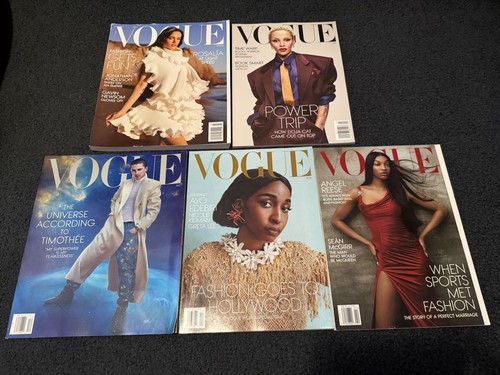 Vogue magazine lot - of, 5