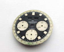 Wakmann chronograph triple date valjoux 72C dial parts.