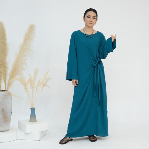 Dubai women muslim abaya long - dubai,
