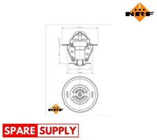 THERMOSTAT, COOLANT FOR FORD