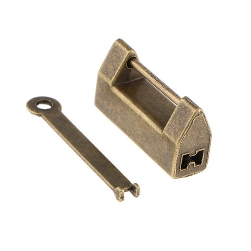 Vintage chinese style padlock - chinese,