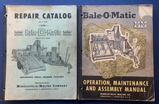 Pair Vintage Bale O Matic