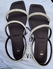 Zara premium Rhinestones flat