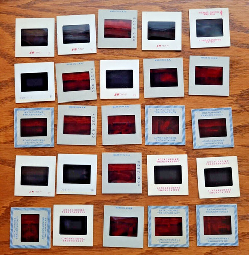 Vintage lot slides 1960s - lot,