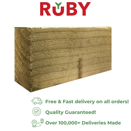 Treated timber lengths - 3",