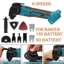 For Makita 18v Li-ion Cordless Multi Tool Oscillating Sander Cutter Grinder Saw