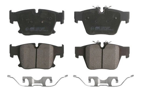 Brake pads set rear - rear, fits