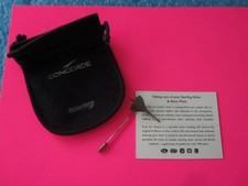 BRITISH AIRWAYS CONCORDE AIRPLANE STERLING SIILVER STICK PIN FOR LAPEL OR TIE