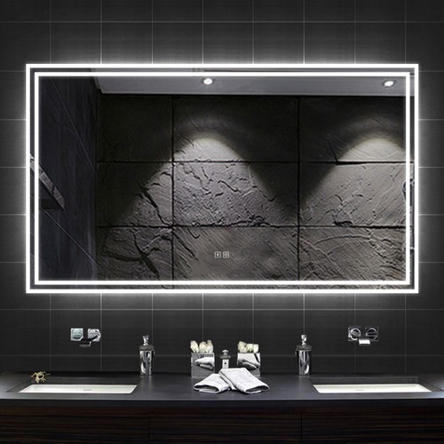 Led bathroom mirror - bathroom,