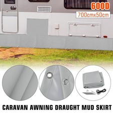 Grey CARAVAN AWNING DRAUGHT