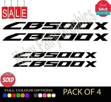 4x HONDA CB 500X Vinyl Decal