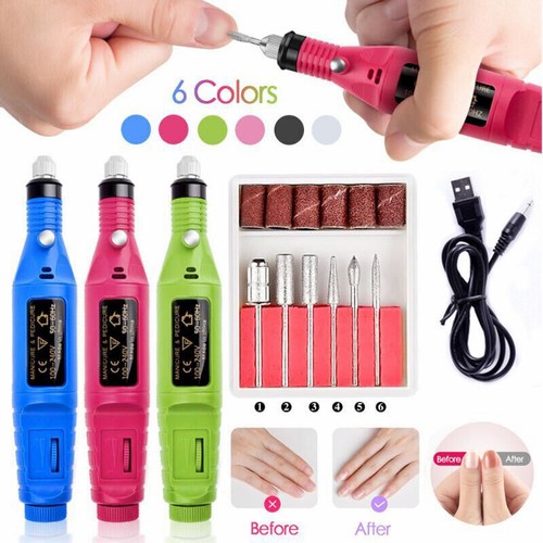 Electric nail file drill - nail,