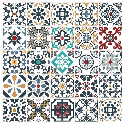 Tile stickers mosaic transfers - tile,