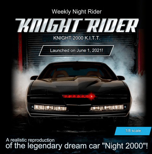 Deagostini knight rider - deagostini, 2000