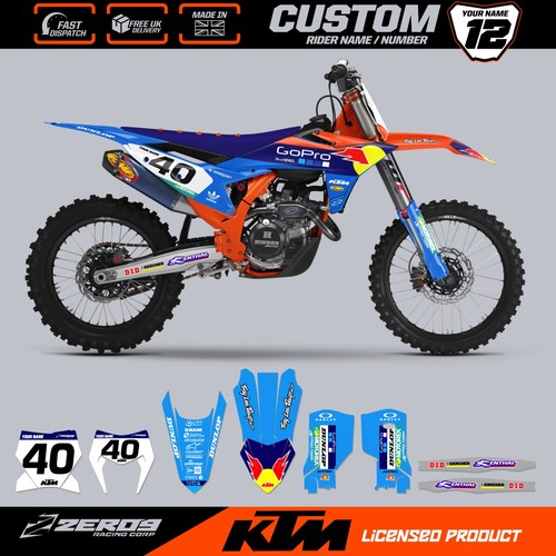 Ktm motocross graphics - graphics,, custom