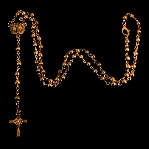 4mm rosary bead - rosary, necklace
