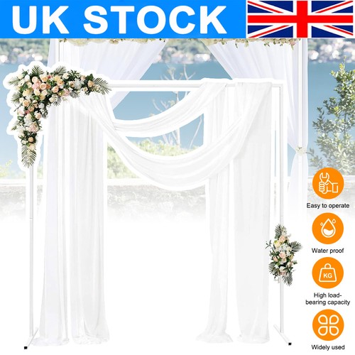 Metal arch backdrop - metal, stand