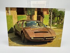 MASERATI MERAK SS Super car card Japanese Vintage Rare F/S