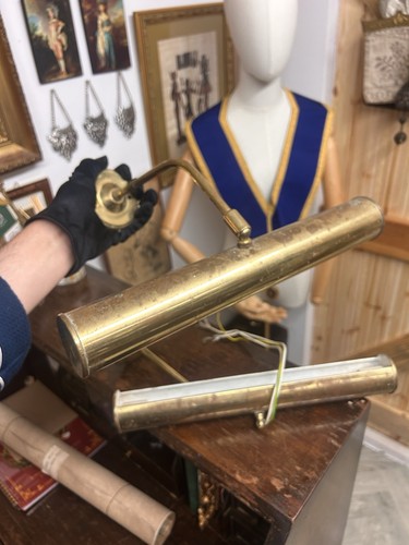 Vintage pair brass wall - vintage,