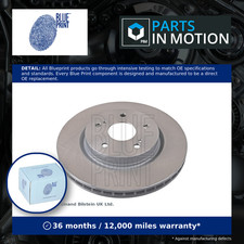2x Brake Discs Pair Vented