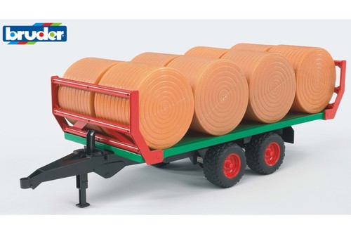 Bruder bale transport trailer - transport,