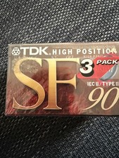 TDK SF-90 EA / 3 PACK / CHROME