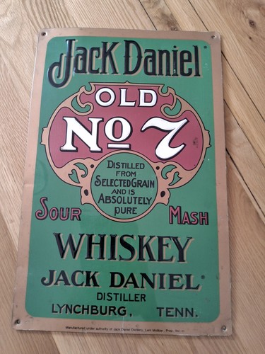 Metal jack daniels old no7 - metal,