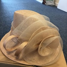 Wedding Hat -champagne Colour