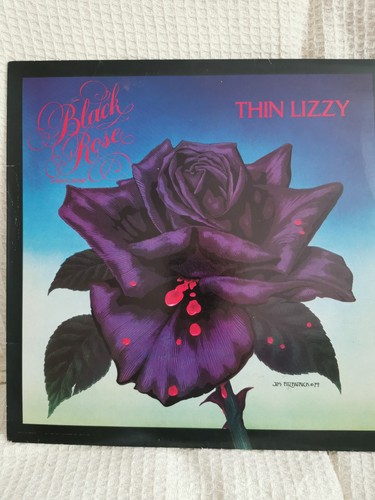 Thin lizzy black - rose, a