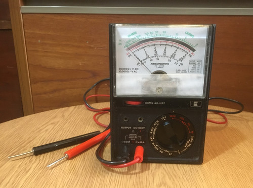Micronta analog multimeter - analog,