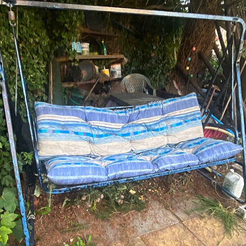 Metal frame hanging garden - hanging,