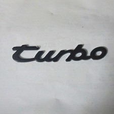 1x Black Glossy New turbo Big