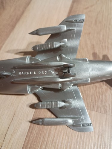 Harrier gr3 pewter jet model - gr3,
