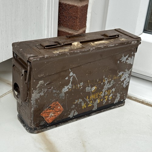 Old small metal storage - metal, tool