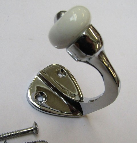 Chrome hat and coat - chrome, hooks