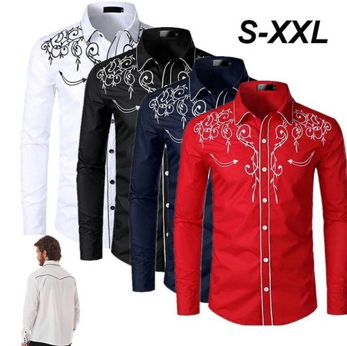 Mens western cowboy - cowboy, shirt