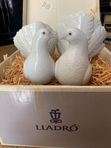 Signed lladro 1169 doves - 1169, in