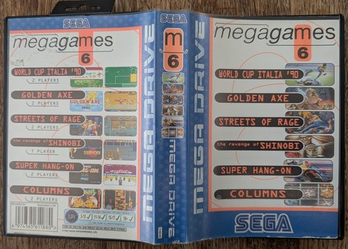 Mega games sega - mega, 6
