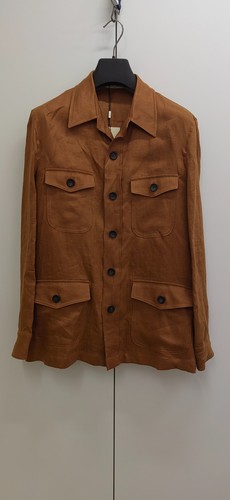 Suitsupply brown linen - brown,
