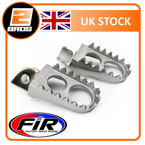 Foot pegs stainless steel - pegs,