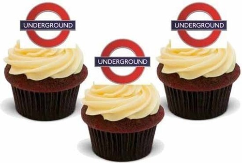 London underground sign edible - sign,