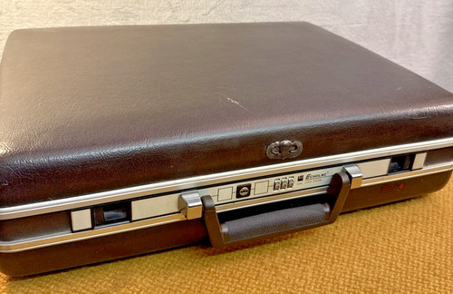 Vintage echolac briefcase hard - vintage,