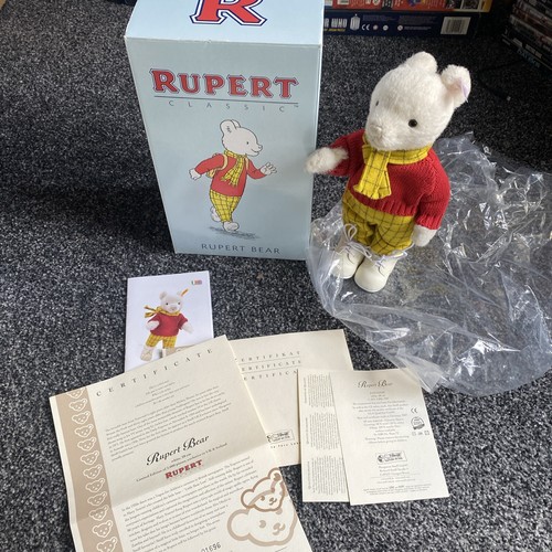 Steiff rupert bear - bear, ean