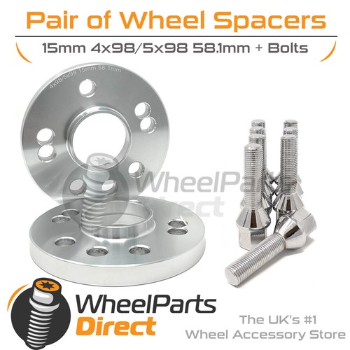 Wheel spacers bolts - (2), &