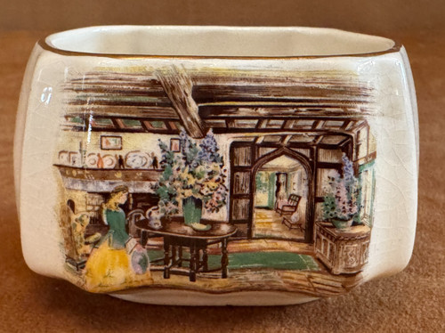 Sandland ware sugar bowl home - sandland,