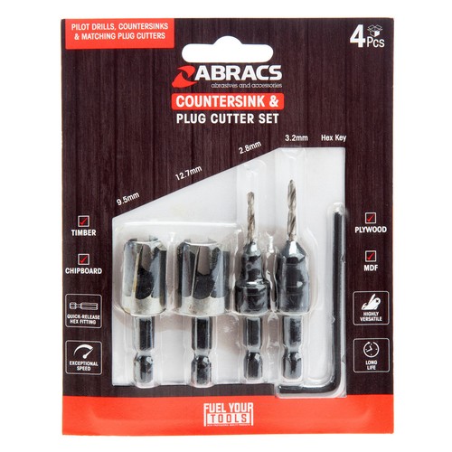 Abracs countersink plug - &,