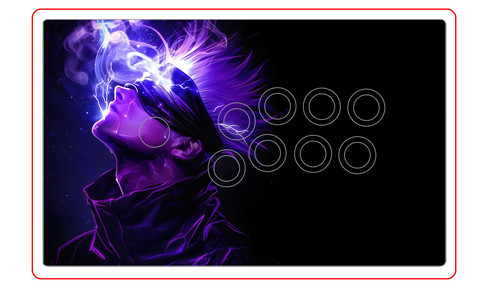 Fight stick custom - , artwork